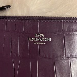 Coach Purple Shoulder Bag
